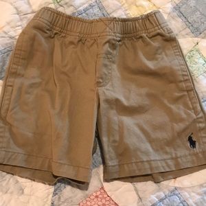 Boys chino elastic Polo shorts 4T